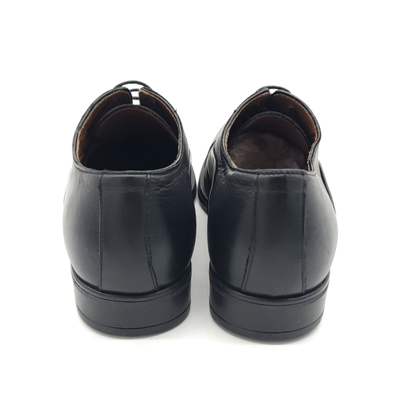 Bruno Magli Locascio Black Nappa Leather Cap Toe Oxford BM1LOCA0P Size 7.5 M - Picture 5 of 10